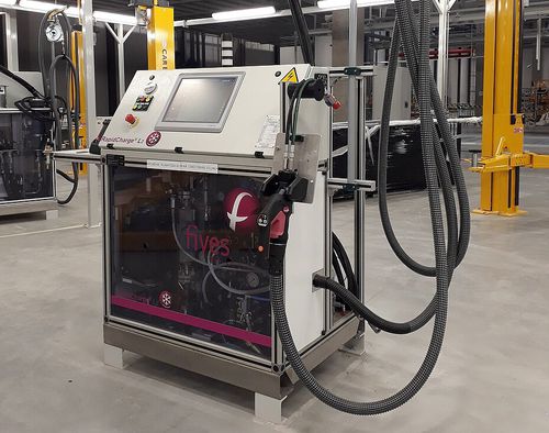 Automatische Füllmaschine - RAPIDCHARGE® L-AC - Fives Cinetic SAS - Multicontainer / für Flüssigkeiten / autonom