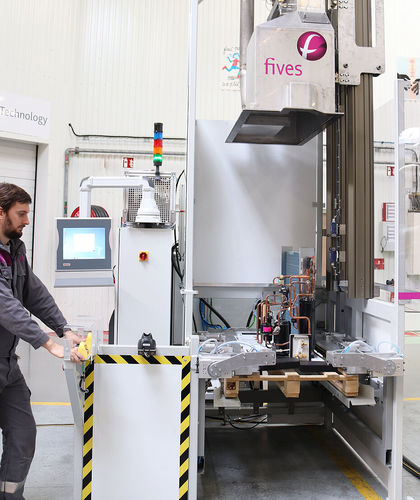 Ableitstromtester - RAPIDCHARGE® T - Fives Cinetic SAS - Druck / für Teile