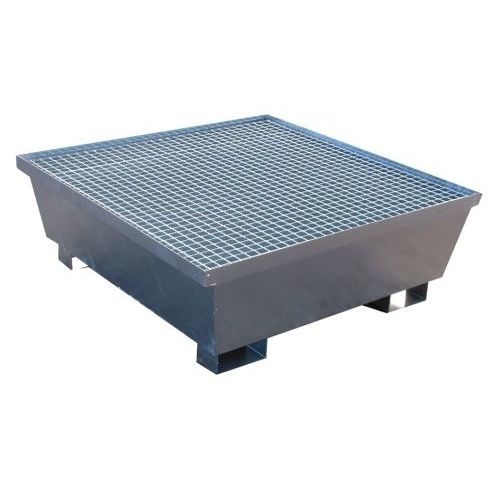 Auffangwanne für 4 Fässer - 303-GR series  - Novodinámica S.L.U. - Mehrzweck / Metall / verzinkt