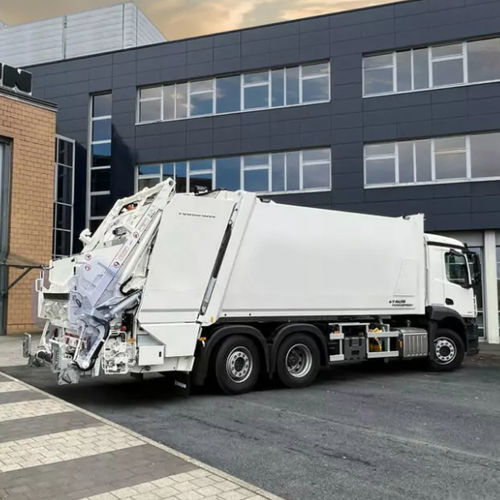 Hecklader-Müllwagen - POWERPRESS - FAUN Umwelttechnik GmbH & Co. KG - elektrisch / Verdichtern