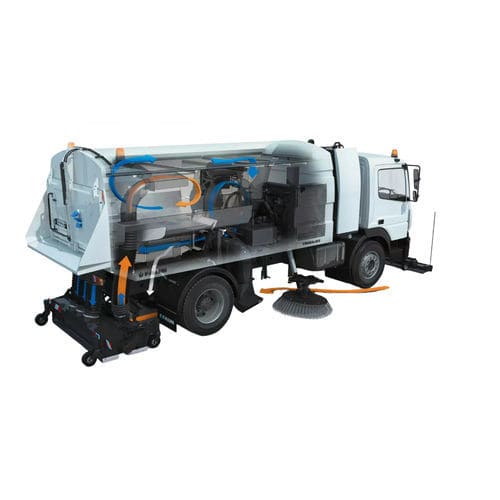LKW-montierte Kehrsaugmaschine - TERRAJET - FAUN Umwelttechnik GmbH & Co. KG - Diesel