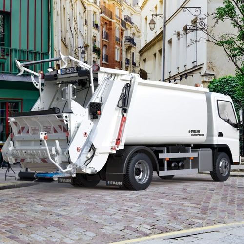 Hecklader-Müllwagen - VARIOPRESS COMPACT - FAUN Umwelttechnik GmbH & Co. KG - Diesel / elektrisch / Verdichtern