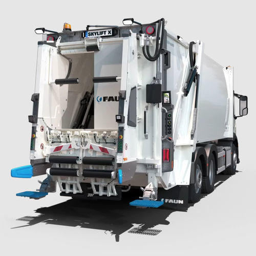 Hydraulischer Fassheber - SKYLIFT X - FAUN Umwelttechnik GmbH & Co. KG - automatisch / mechanisch / Staub