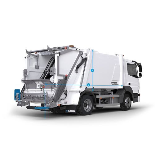 Hecklader-Müllwagen - VARIOPRESS URBAN - FAUN Umwelttechnik GmbH & Co. KG - Diesel / Verdichtern