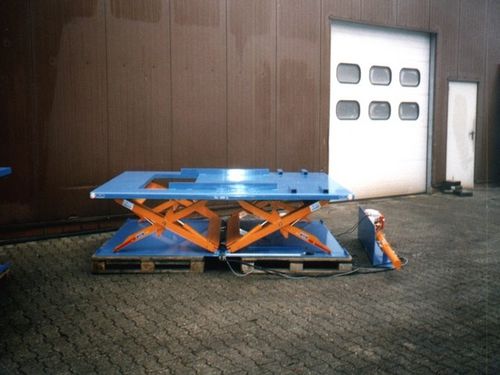 Scherenhubtisch - 14.00xxx series, 16.00007	  - Büter Hebetechnik GmbH - hydraulisch / festinstalliert / extraflach