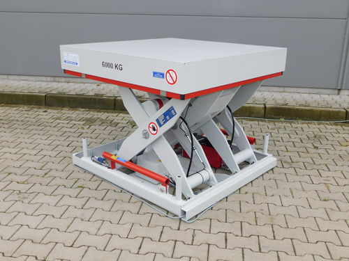 Scherenhubtisch - A-11.25404 - Büter Hebetechnik GmbH - elektrisch / manuell / festinstalliert