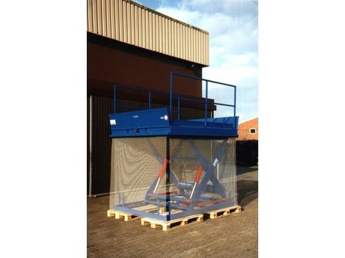 Scherenhubtisch - V 40-20 - Büter Hebetechnik GmbH - elektrisch / festinstalliert / für Laderampen