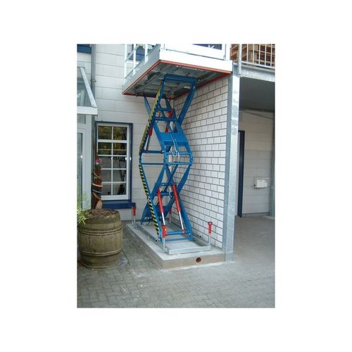 Doppelscheren-Hubtisch - GWH series - Büter Hebetechnik GmbH - elektrisch / festinstalliert