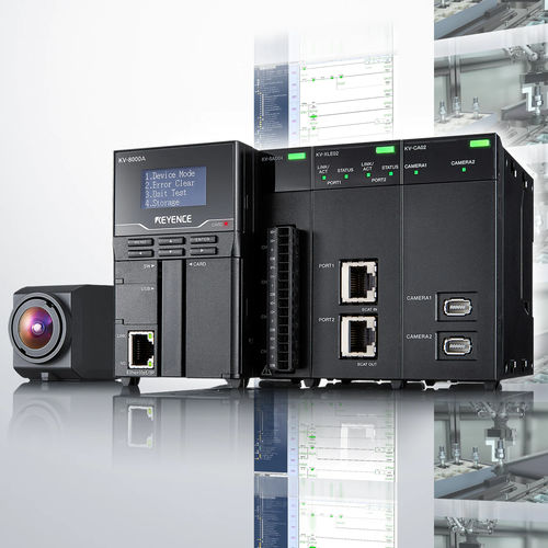 Relaisausgang-SPS - KV-8000 series - KEYENCE - modular / mit hoher Drehzahl