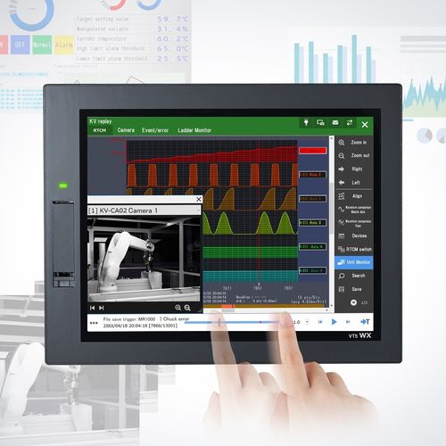 HMI mit Touchscreen - VT5 series - KEYENCE - einbaufähig / embedded / XGA