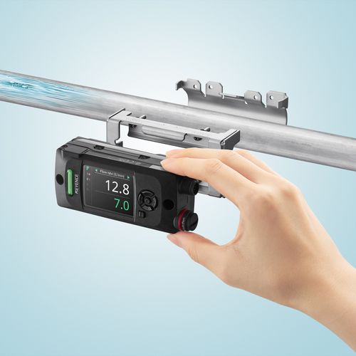 Clamp-on-Strömungssensor - FD-H series - KEYENCE - Volumen / für Wasser / für Öl