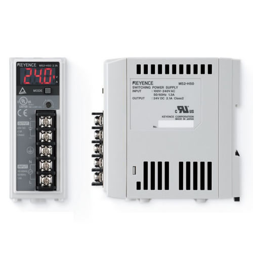 Stromversorgung für DIN-Schiene - MS2 series - KEYENCE - AC/DC / Schaltnetzteil / digital