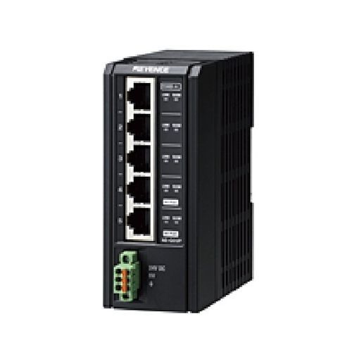 Ethernet-Switch / managed - NE series - KEYENCE - 5 Ports / Industrie