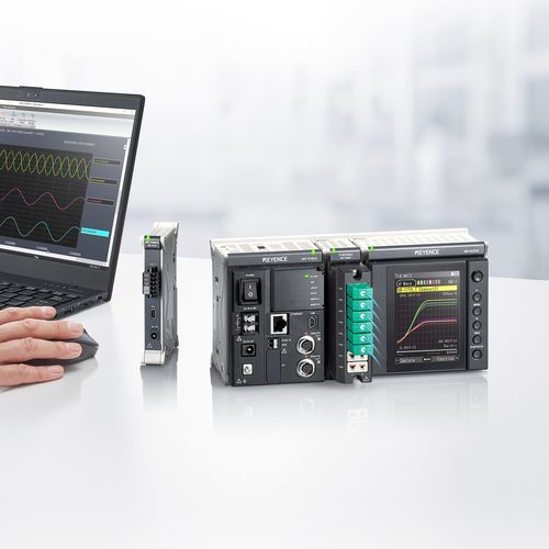 Spannungs-Datenlogger - NR-X - KEYENCE - Beschleunigung / Strom / Temperatur