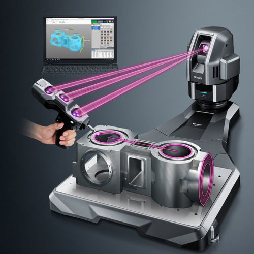 Tragbare Koordinatenmessmaschine - XM - KEYENCE - manuell / für große Teile / für Kleinteile