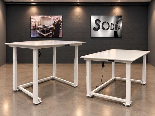 Schneidtisch für Gewebe - SODIFA ESCA - elektrisch / höhenverstellbar