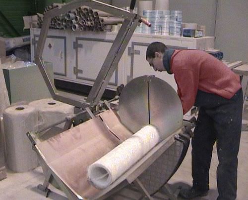 Faserlaser-Schneidemaschine - SODIFA ESCA - für Glasfaser / für Rollen / handbedient