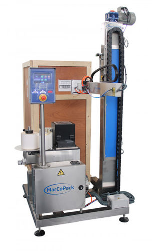 Druck- und Etikettiermaschine / Thermotransfer - ST 612 - MARCOPACK - für Verpackung / für Etiketten / für Karton
