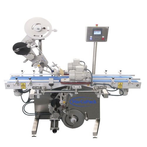 Automatische Etikettiermaschine - MCP 600T - MARCOPACK - für Flaschen / für Verpackung / für Chemikalien