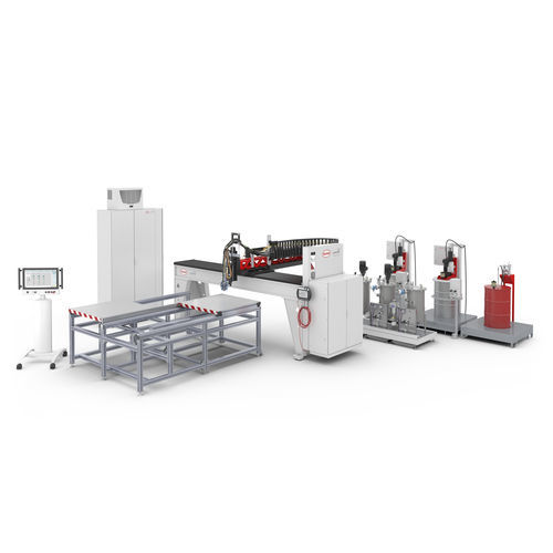 Zweikomponenten-Dosiergerät - DM 502 CC - HENKEL SONDERHOFF - Polymer / für PU-Schaum / mit Zahnradpumpe