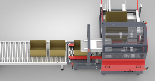 Automatischer Kartonaufrichter - BE series - DNC - Hotmelt-Klebstoff / mit Klebeband / für die Lebensmittelindustrie
