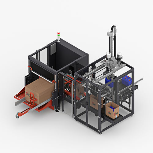 Pick-and-Place-Kartonpacker - BIZZY+ - DNC - automatisch / für Pharmaprodukte / für Flaschen