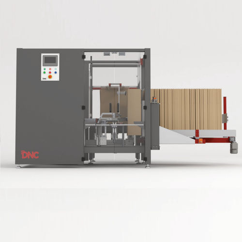 Automatischer Kartonaufrichter - BATEC - DNC - mit Klebeband / Hotmelt-Klebstoff / pneumatisch
