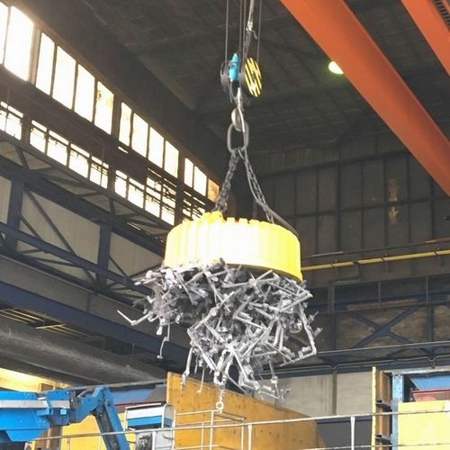 Elektro-Lasthebemagnet / für Schrottumschlag - AHR 15,5 - AdobA GmbH - zirkulär