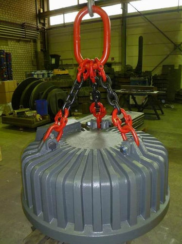 Elektro-Lasthebemagnet / für Schrottumschlag - AHR 14 - AdobA GmbH - zirkulär