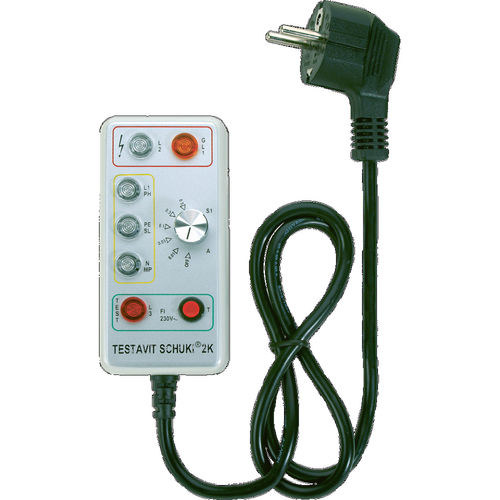 Elektrischer Tester - TESTAVIT SCHUKI 2K - Testboy - für Steckdose