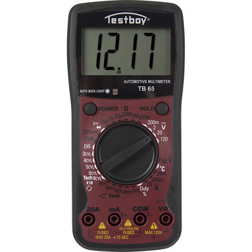 Digitales Multimeter - TESTBOY 65 - Testboy - tragbar / mit Messung der Kontaktspannung / für Automobilanwendungen