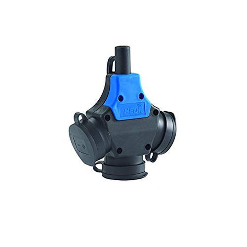 Wandhängende Steckdose und Stecker - 9061 - HEDI GmbH - IP44 / robust / Schuko