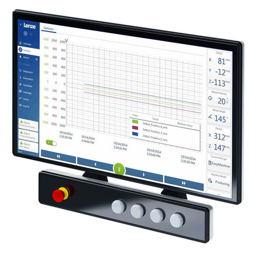 Panel-PC / mit kapazitivem Touchscreen - v800-P - Lenze SE - Multitouchscreen / 17,3" / 24"