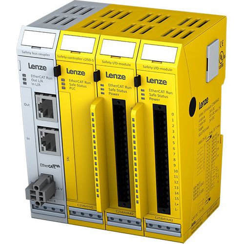 EA Modul / Sicherheit - c250-S - Lenze SE - analog / EtherCAT / 32 Digitaleingänge