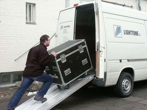 Mobile Laderampe - 400 - 2 000 kg | SL/CO series - Mauderer Alutechnik