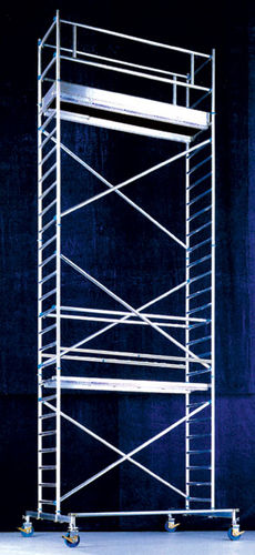 Mobiler Gerüstturm - 2.3 - 6.4 m | CT 07-20 series - Mauderer Alutechnik - Fassaden / modular