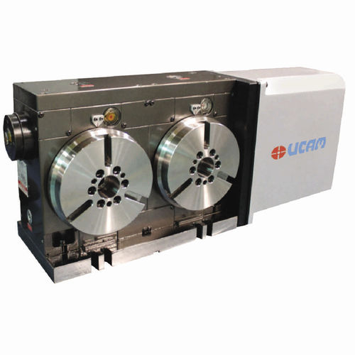 Mehrspindel-Drehtisch - URH series - UCAM - Motor / horizontal / vertikal