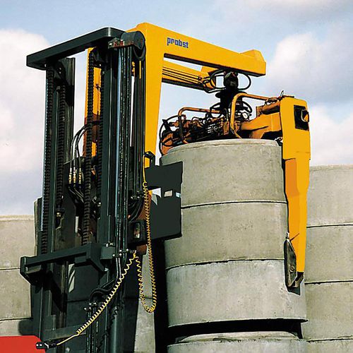 Hydraulische Zange / für Gabelstapler - RKZ-H series - Probst GmbH - für Kontrollschacht Elemente