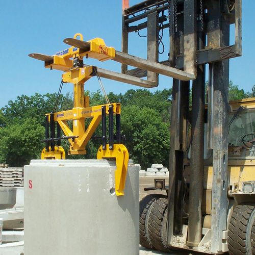 Mechanische Hebeklemme - RK series - Probst GmbH - für Betonrohre / vertikal