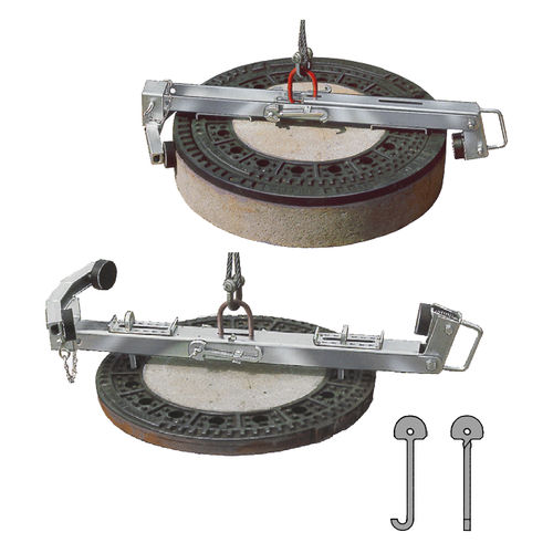 Kanaldeckel-Transportklammer - SRZ-KOMBI - Probst GmbH