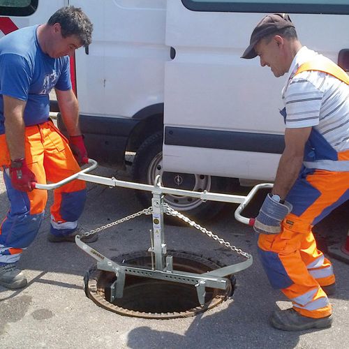 Kanaldeckel-Transportklammer - SRZ-M - Probst GmbH - Reparatur