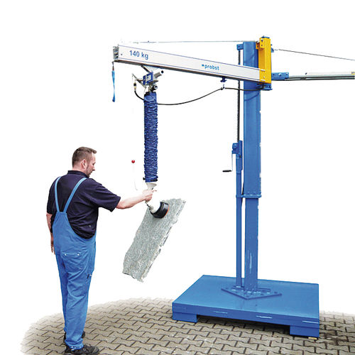 Schlauchheber für Fertiger - VACUSPEED VXS series - Probst GmbH - für Platten