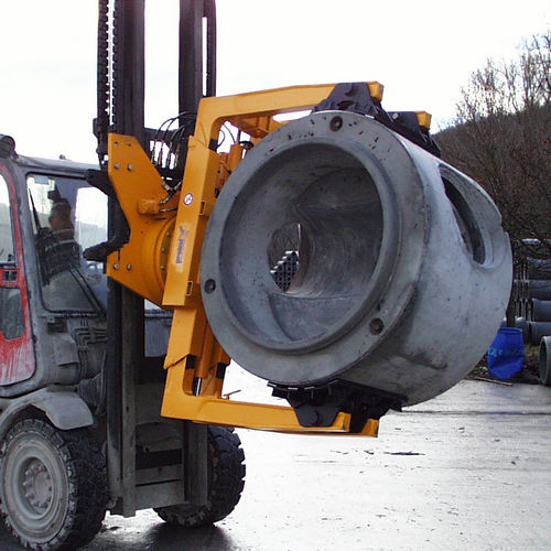 Hebe und -Drehzange / für Betonrohre - WG series - Probst GmbH - horizontal / hydraulisch