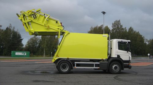 Hecklader-Müllwagen - KGBH  - NTM - NÄRPES TRÄ & METALL