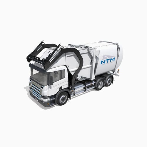Frontlader-Müllwagen - FL-P - NTM - NÄRPES TRÄ & METALL