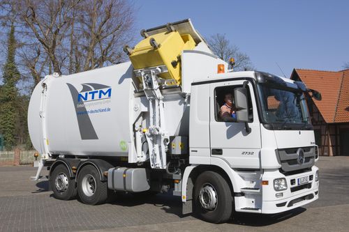 Seitenlader-Müllwagen - OM series - NTM - NÄRPES TRÄ & METALL