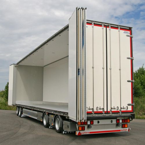 Anhänger für Containertransport - eNRGy - NTM - NÄRPES TRÄ & METALL - für Waren / 2-Achsen / angehängt