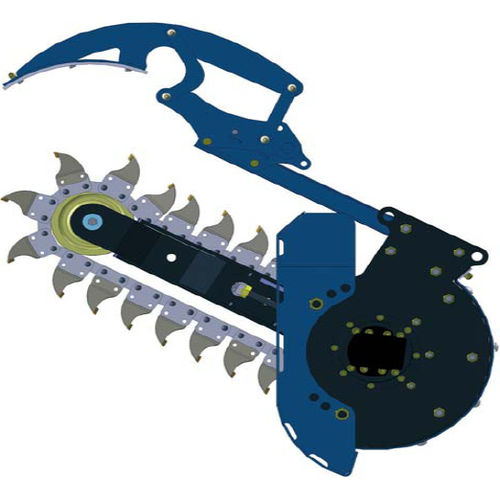 Ketten-Grabenfräse - MT600 - Auger Torque Europe Ltd. - für Hydraulikbagger / für Kompaktlader
