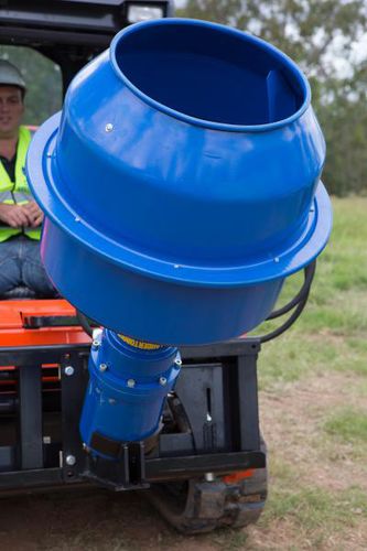 Hydraulischer Betonmischer - Auger Torque Europe Ltd. - für Kompaktlader / traditionell