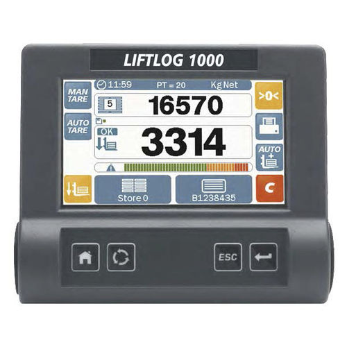 Wägesystem - Liftlog 1000 - RDS Technology Ltd.